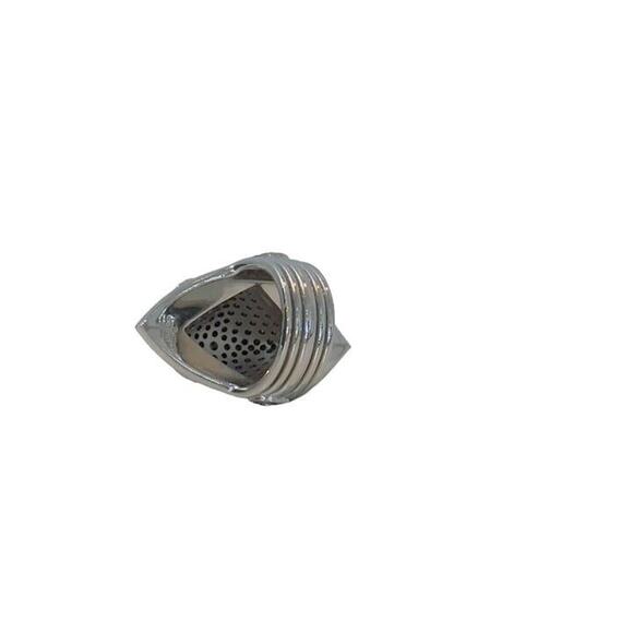 Gucci Interlocking GG Crystal Silver Ring - Picture 5 of 5